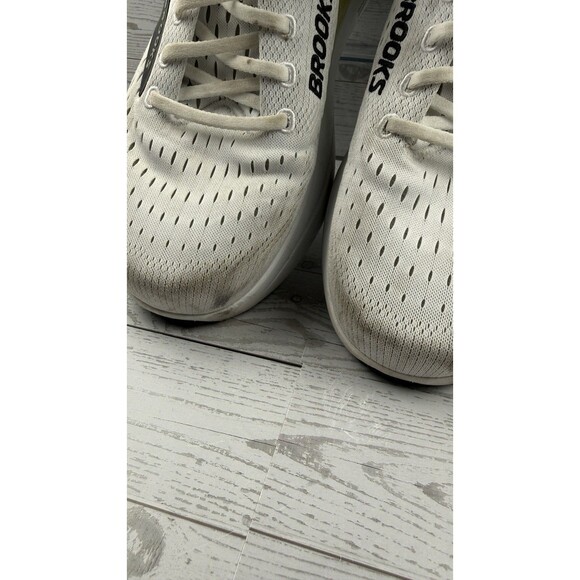 Brooks Shoes Men Size 11.5 White Ghost Max 3 Lace Up Running Sneakers #38